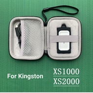 Storage Storage Bag Silicone Protective Case Suitable for KingSton/KingSton XS1000/XS2000 Mobile Sol