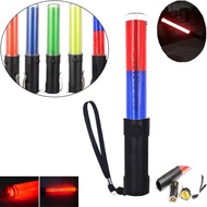 Traffic Light Baton Concert Light Stick Side Clip Design Air Marshaling Signal Wand with 3 Flashing 
