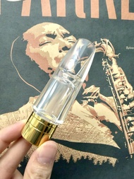 4C透明半金屬中音色士風吹嘴alto sax mouthpiece