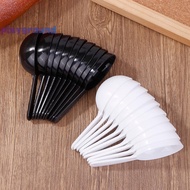 [playground] 10Pcs Black White Measuring Teaspoon Scoop Plastic 7g 15ml Measuring Spoons Milk Powder