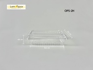 [ขายยกลัง] กล่องops 1H 2H 4HL 5H 6HL ไม่ล็อคบรรจุ 100 ชิ้น/แพ็ค และ แบบล็อคในตัว(รหัสL) บรรจุ 50 ชิ้