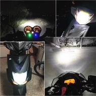 1 Pcs Motorcycle UTVs H4 HS1 LED White 20W Headlight Bulb 1400LM 9-85V