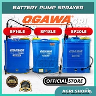 Agrishop OGAWA Battery Sprayer SP16LE / SP18LE / SP20LE Blue and White Rechargeable Battery Knapsack