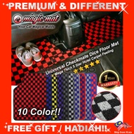 (5-Years Warranty) ORIGINAL Thai Carpet Dadu MAGIC MAT Karpet Kereta Universal Dice Car Carpet