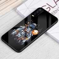 [MY24]Case 2d Glossy Motif Space Realme 5i U1 IP XS Max Y91C Y30 F5 F7 Redmi 5plus J3 Pro C17 A53