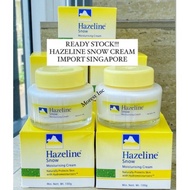 Hazeline Snow Yellow Moisturizing Cream Singapore 100gr Big Jar