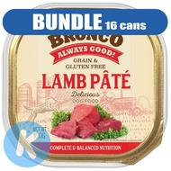 Bronco Lamb Pâté Dog Wet Food 100g X96