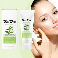Tea Tree Exfoliating Cleanser Deeply Cleanses Face Moisturizing Brightening Body U3j0