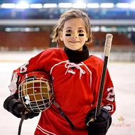 [AuraYuer] Baseball Eye ck Stickers 100PCS Breathable Under Eye Football Strips Sports Eye Stickers 