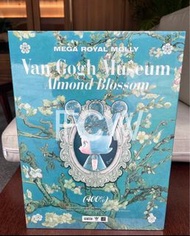 MOLLY ROYAL MEGA 杏花 400% 400  Van Gogh Museum Almond Blossom MEGA COLLECTION 梵高博物館 盛開的杏花  pop mart p