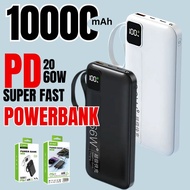 BM-15 Powerbank 10000mAh super fast charging power bank 66w USB type-c Digital Display Portable Powe