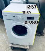 洗衣機 Zanussi 金章 前置式 可櫃底/嵌入式安裝 (7.5kg, 1200轉/分鐘) ZWH71246  #二手電器 #傢俱 #傢俬 #電器 #家庭用品 #搬屋 ##時尚 #安裝 #大減價 #