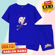 Gwen Stacy Kids T-Shirt Set Gwen Stacy Boys & Girls Outfit/