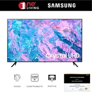 Samsung 65" Crystal UHD 4K CU7000 Smart TV UA65CU7000KXXM