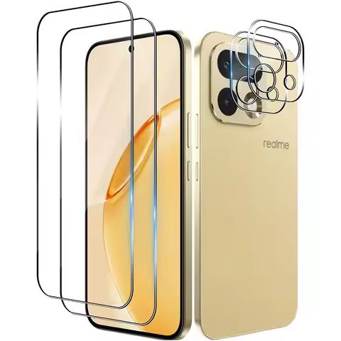 2.5D 9H Tempered Glass for Realme 16 Pro 5G Screen Protector Camera Lens Film for Realme16 Pro 5G RM