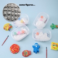 Gift/Reward for Kid | DIY Painting Kit Toy | Fluid Bearbrick Craft | Plaster Craft Colorful Art Goodies for Kindergarten