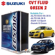 SUZUKI CVT Fluid Oil Green 2 ECSTAR 110ATF Suzuki Swift 1.6 Sport /Suzuki S cross / ALTO