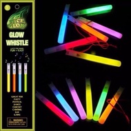 Glow Stick With Whistle Light Stick Glow In The Dark Camping Glow Stick Party Flashing Glow Stick