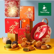 Bakers Cottage 麦可思 2026 月饼礼盒 4粒装配套 清真 素食 月饼 HALAL Mooncake Customise Kuih Bulan Vegetarian Fresh & N