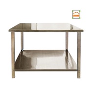 Mrkitchen WT Stainless Steel Table 2 Shelves Kitchen Table