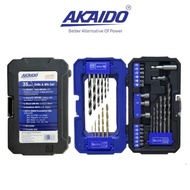 AKAIDO 35pcs Drill & Bits Set