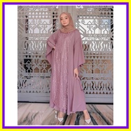 Best Import Women Isyana Kaftan Gamis Jumbo Luxury Sequin Chloe Agatha Tiffany Kaftan Original By Mi