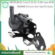 [hIkAi] Electronic Water Pump  Cooling Water Pumps Water Pump for  3008 508 9807989580 Auxiliary Wat