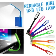 Bendable Book Light Mini USB LED Flexible Lamp 5V 1.2W  For Power Bank Notebook Computer Laptop USB Night Lights Gadgets