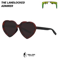 Pit Viper - The Landlocked Admirer Brown แว่นกันแดด ทรงหัวใจ ป้องกันแสง UV 100% เหมาะกับกิจกรรมกลางแ