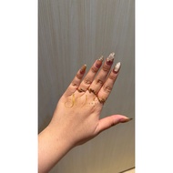 CE10 6K Gold Jewelry Snake Ring