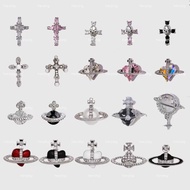 [ks1100.my] Empress Dowager's Nail Accessories Crow Heart Cross Alloy Crooked Heart Saturn Nail Jewe