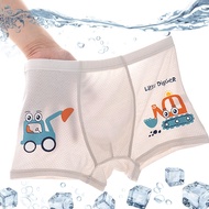 Modal children's underwear boys' boxer briefs thin breathable baby small medium and large children's paw team boxer shorts