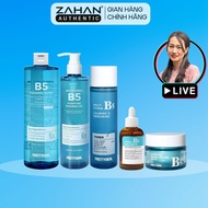 Hydra B5 Prettyskin recovery Combo includes B5 makeup remover, B5 toner, B5 facial cleansing gel, B5