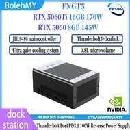 FEVM FNGT5 PRO Graphics Dock NVIDIA RTX5060 8GB 145W RTX5060Ti 16GB 170W Oculink Thunderbolt 5 Exter