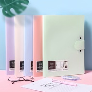 2-in-1 Expanding File Folder With Clipboard Long/A4 File Folder Clipboard Folder Organizer8 layers