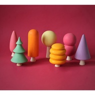 Skandico Set of 7 Autumn Trees