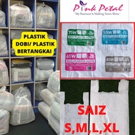 Good Quality Plastic[Ready Stock]Plastik Packing Dobi- Plastik Singlet- Plastik Bertangkai-LocalSell