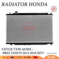Radiator Honda Brio 2014 2015 2016 2017 2018 Manual Single Blower 1 Fan 19010-R0b-K01 19010-Re1-K01