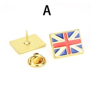 【Accessory part】 National Flag Pin Flag Metal Lapel Pin Badge UK US Australia Singapore Canada Germa