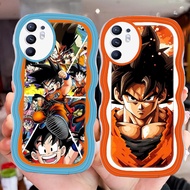 D-107 Dragon Ball Z Transparent Casing for OPPO Reno 4 6 4F 5 Lite 5G Case