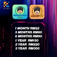 [FAST SHIPMENT ] ABANGTV 1/2/3 YEARS RENEW PAKEJ ID | LIVE TV | MALAY SUB VOD |