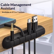 Desktop Cable Organizer Cable Holder Storage Device Buckle