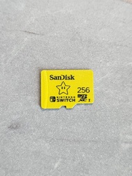 SanDisk Nintendo Switch 256GB MicroSD XC 記憶卡