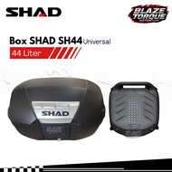 SHAD SH44 SH 44 Liter Motorcycle Box 43x55x31cm Black Universal Motorcycle Box