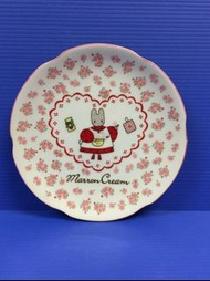 Sanrio Marron Cream 茉莉兔 1991年瓷碟