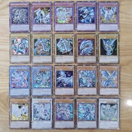 การ์ดยูกิโอพร้อมกล่องดีบุก Yu Gi Oh Card 72ชิ้นโฮโลแกรมเวอร์ชั่นภาษาอังกฤษ En ลิงค์ดวลตัวอักษรการ์ดเ