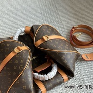 Keepall travel bag, airport bag, travel bag, genuine leather bag, universal