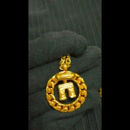 🍀Celine Vintage🍀 凱旋門金屬圓環項鍊