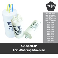 [ 1 𝙥𝙘] 2 in 1 Capacitor for Washing Machine / Kapasitor untuk Mesin Pembasuh 3.5 UF 4UF 4.5UF 5UF 6