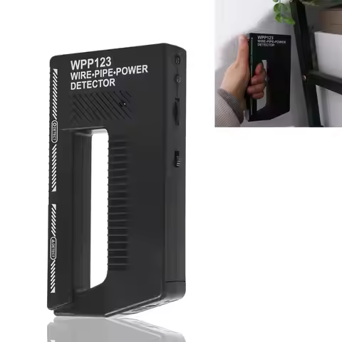 WPP123 Wire Pipe Power Detector High Sensitivity Portable Wall Detector Scanner Hand Push Off DIY Wo